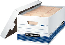 Load image into Gallery viewer, Bankers Box 00701 Store/File Medium-Duty Storage Boxes with Lift-Off Lid, Letter, (00701)
